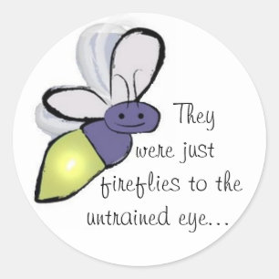 Firefly Runder Aufkleber