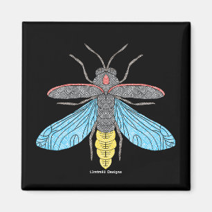 Firefly (schwarz) - Magnet