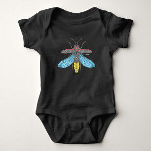 Firefly (vivid) - Baby Bodysuit Strampler