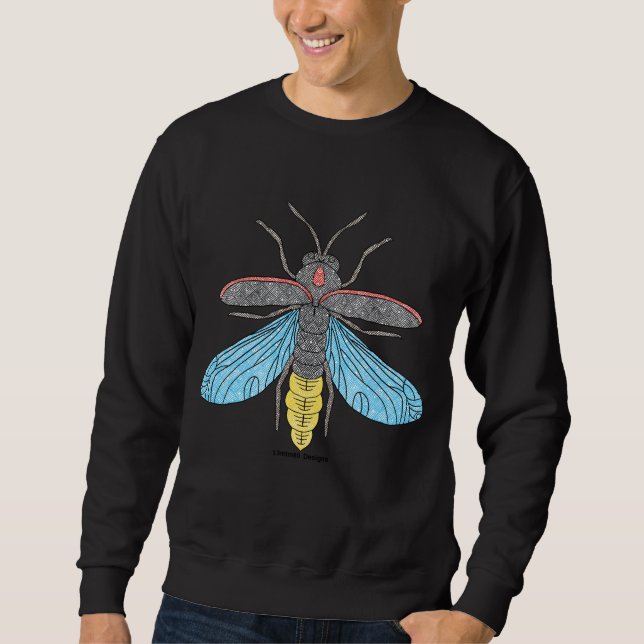 Firefly (vivid) - Men's Sweatshirt (Vorderseite)