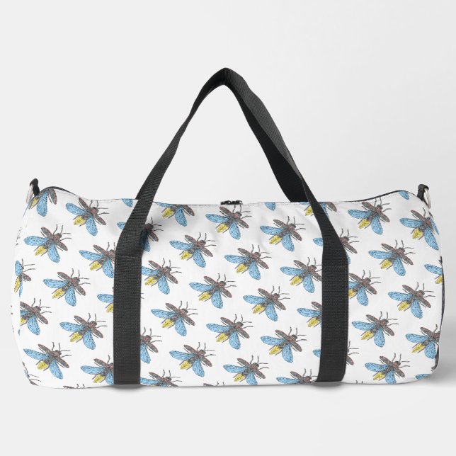 Firefly (weiß) - Duffle Bag (Vorderseite)