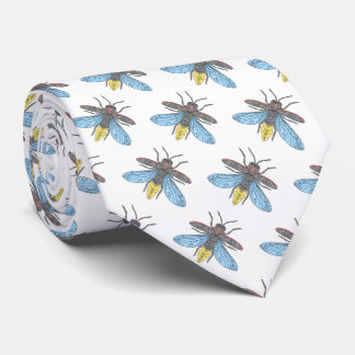 Firefly (weiß) - Neck Tie Krawatte