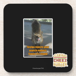 Firefox Ausschüsse Getränkeuntersetzer