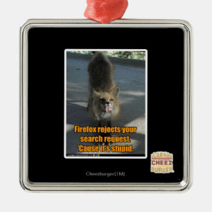 Firefox lehnt ab silbernes ornament