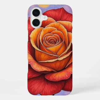 Fireheart Rose Phone Case iPhone 16 Plus Hülle