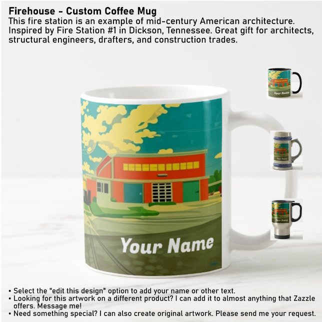 Firehouse - Custom Coffee Mug Kaffeetasse (Von Creator hochgeladen)