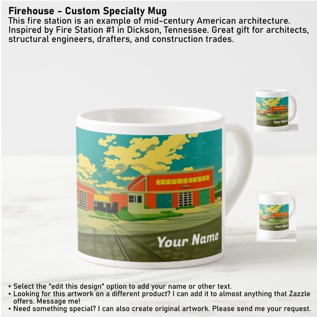 Firehouse - Custom Specialty Mug Espressotasse (Von Creator hochgeladen)