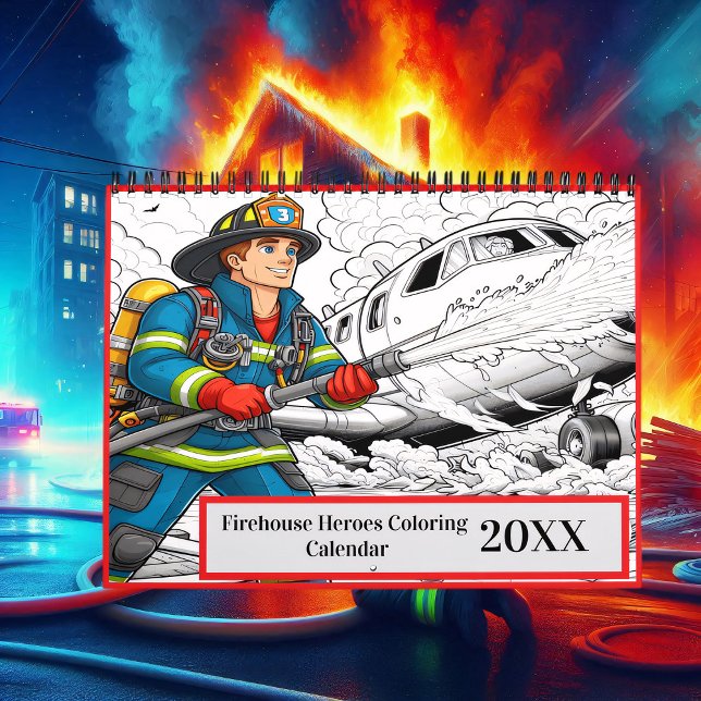 Firehouse Heroes Coloring 2025/2026 Kalender (Von Creator hochgeladen)