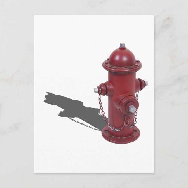 FireHydrant050512.png Postkarte (Vorderseite)