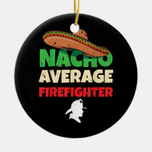 Fireman Bekleidung Firefight Joke Fire Pub Funny Keramik Ornament