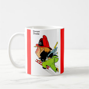 fireman Damper Downe Kaffeetasse