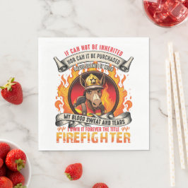 Fireman Donkey Serviette