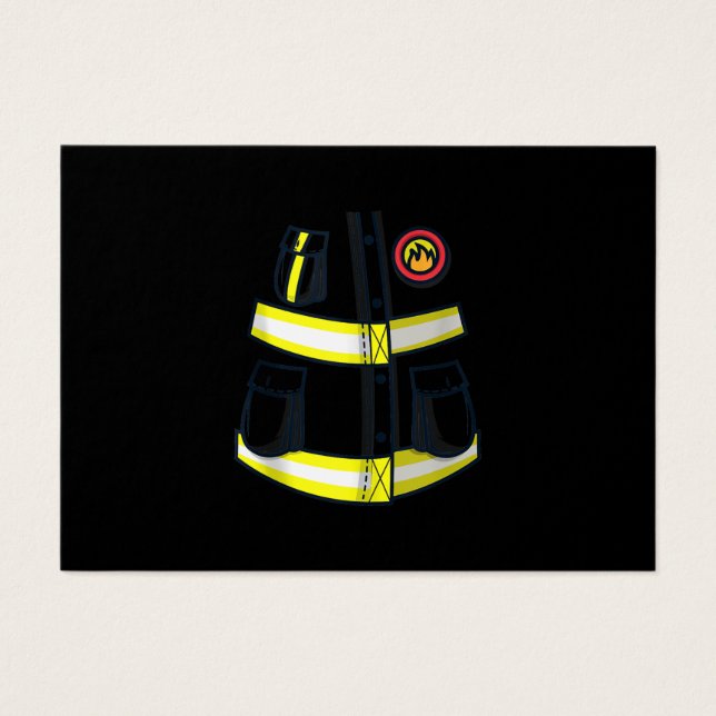 Fireman Firefighter Costume Halloween (Vorderseite)
