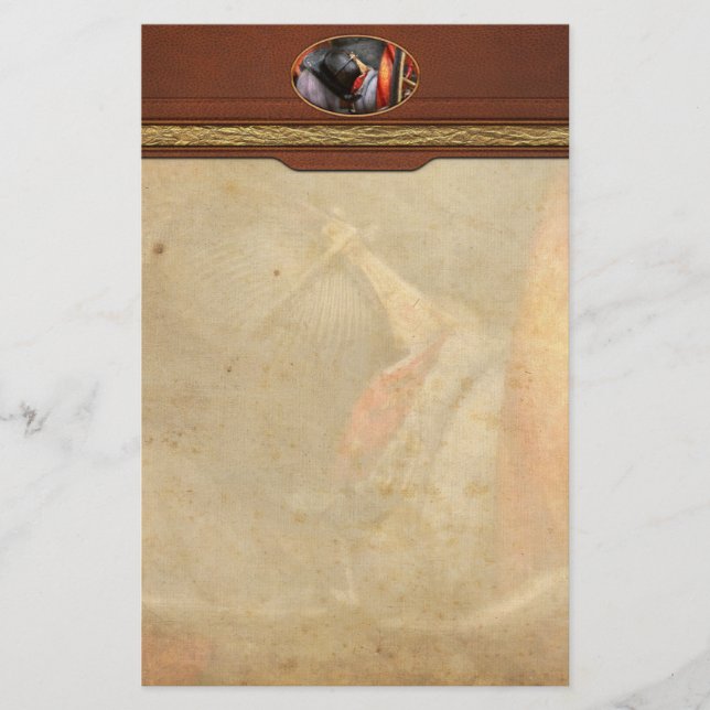 Fireman - Hat - South Plainfield Fire Dept Briefpapier (Vorderseite)