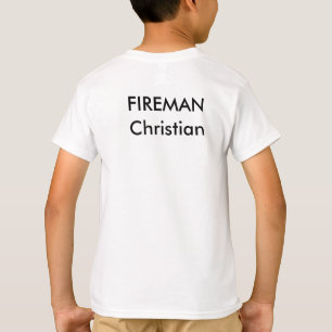 Fireman, Name zum Shirt hinzufügen