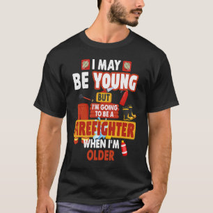 Fireman Outfit Idee für Kinder & Jungen Feuerwehrm T-Shirt