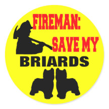 Fireman Rettete meine Briards