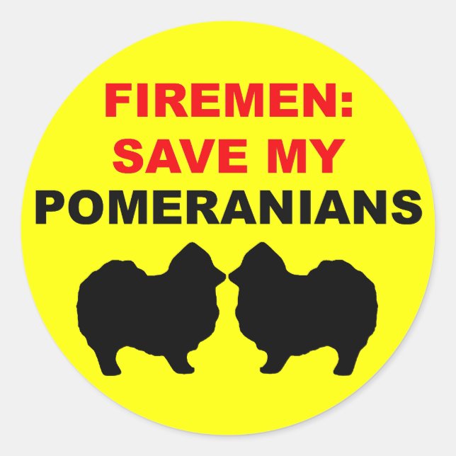 Fireman Rettete meine Spitze Runder Aufkleber (Vorderseite)
