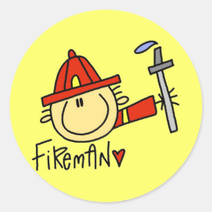Fireman Stickers