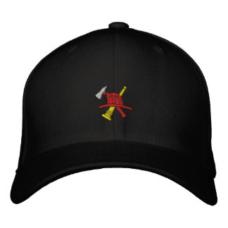 Fireman-Stickhut Bestickte Baseballkappe