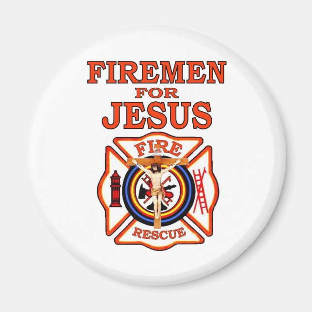 FIREME FÜR JESUS MAGNET (Vorne)