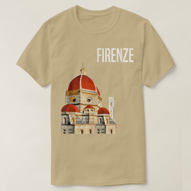 Firenze   Florence Italy vacation tee  (Design vorne)
