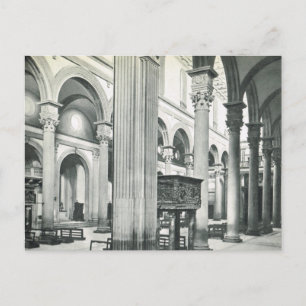 Firenze, Florenz, Innen S. Lorenzo Postkarte