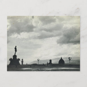 Firenze, Florenz, Piazzale Michelangelo Postkarte