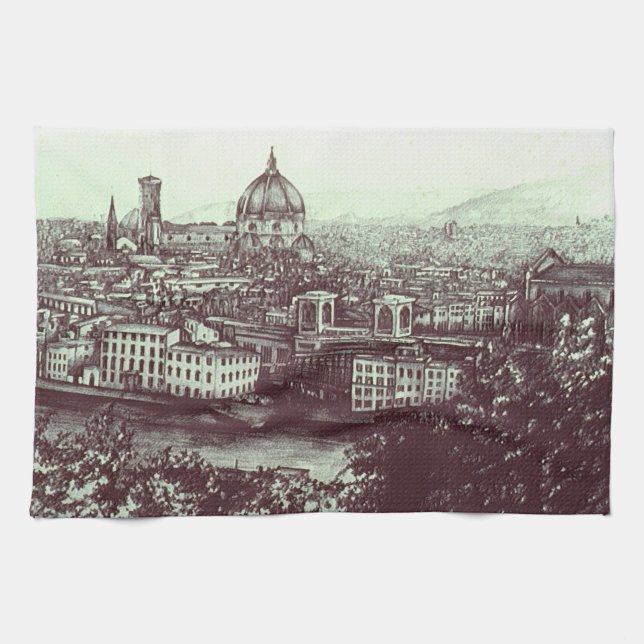 Firenze Geschirrtuch (Horizontal)