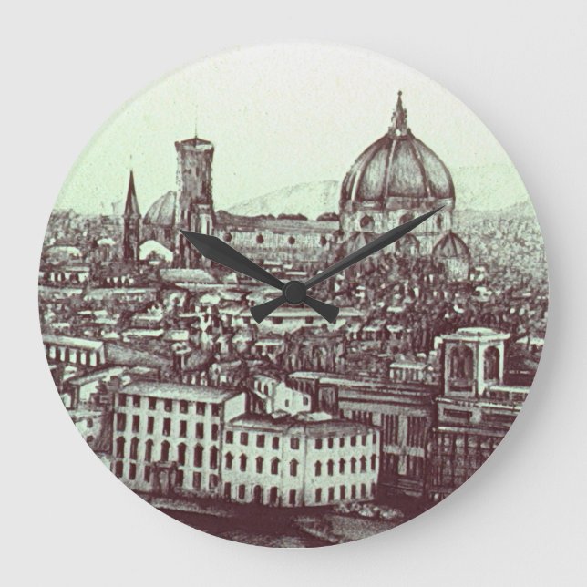 Firenze Große Wanduhr (Vorderseite)