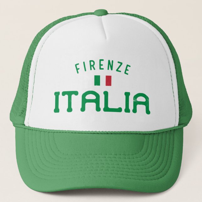 Firenze Italia (Florenz, Italien) Truckerkappe (Vorderseite)