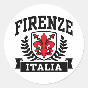 Firenze Italia Runder Aufkleber
