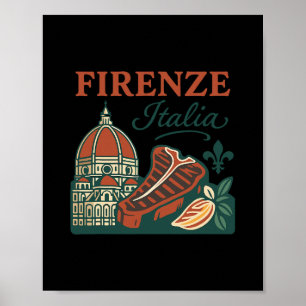 Firenze Italia Souvenir Florenz Italien Essen Und Poster