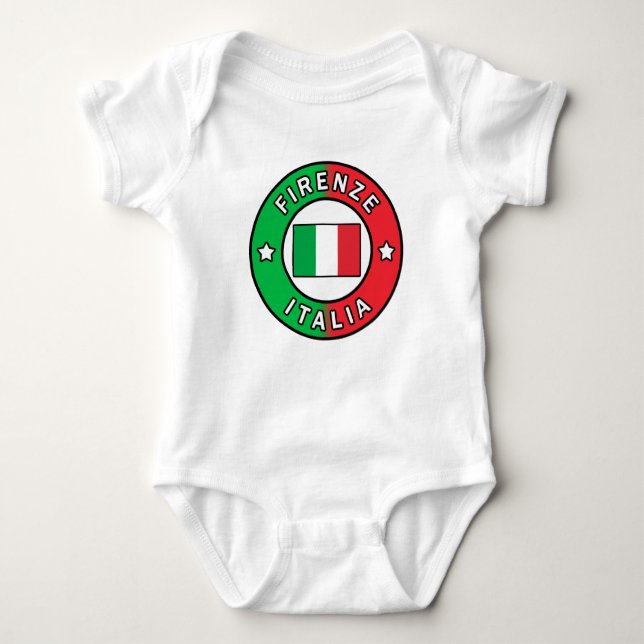 Firenze Italien Baby Strampler (Vorderseite)