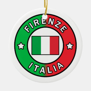 Firenze Italien Keramikornament