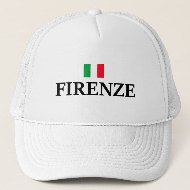 Firenze Italien Truckerkappe (Vorderseite)
