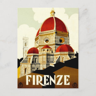 Firenze Postcard Postkarte
