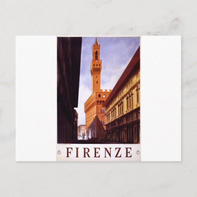 Firenze Postkarte (Vorderseite)