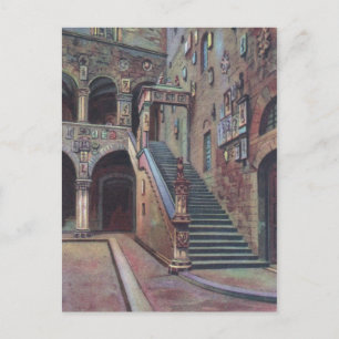 Firenze Vintag Postcard Postkarte