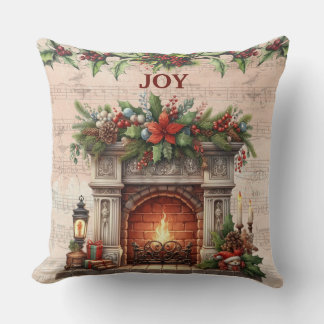 Fireplace Joy Paris Postmark Throw Kissen