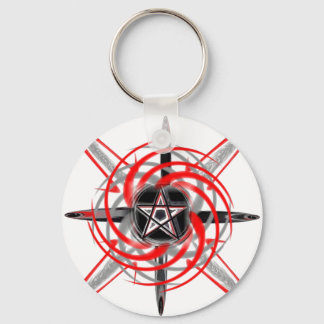 FireStar-White-Key-Kette Schlüsselanhänger