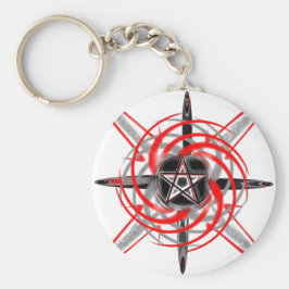 FireStar-White-Key-Kette Schlüsselanhänger