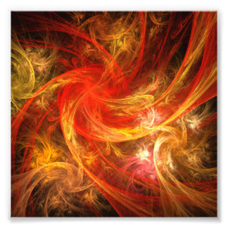 Firestorm Abstrakt Art Foto drucken