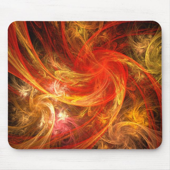 Firestorm Nova Abstract Art Mousepad (Vorne)