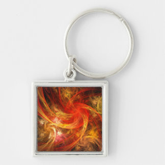 Firestorm Nova Abstrakt Art Klein Schlüsselanhänger