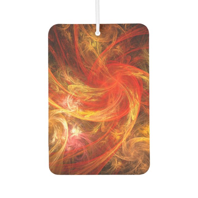 Firestorm Nova Abstrakte Kunst Autolufterfrischer (Vorderseite)
