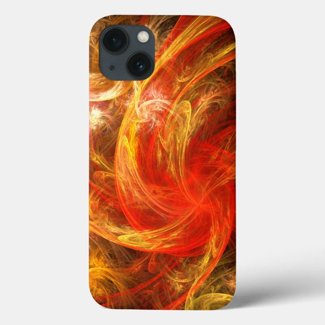 Firestorm Nova Abstrakte Kunst Case-Mate iPhone Hülle (Rückseite)