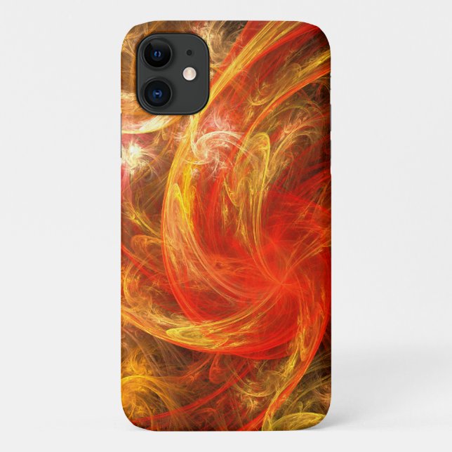 Firestorm Nova Abstrakte Kunst Case-Mate iPhone Hülle (Rückseite)