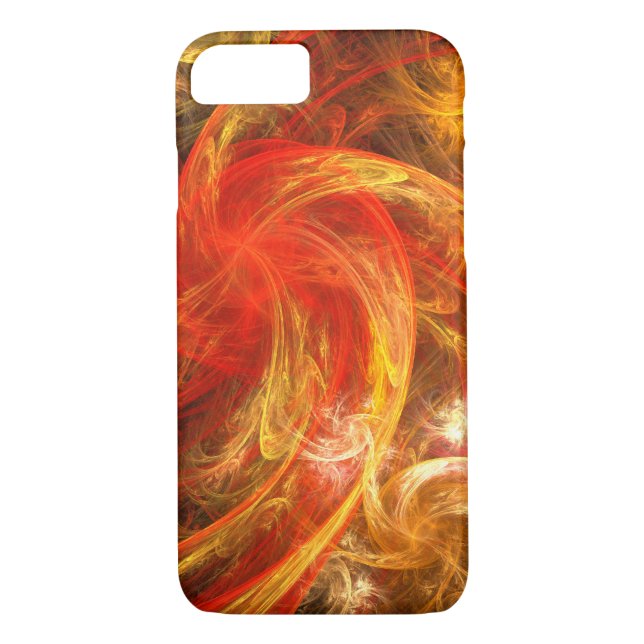 Firestorm Nova Abstrakte Kunst Case-Mate iPhone Hülle (Rückseite)