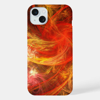 Firestorm Nova Abstrakte Kunst iPhone 15 Plus Hülle